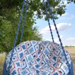 Ткань Флоу синий